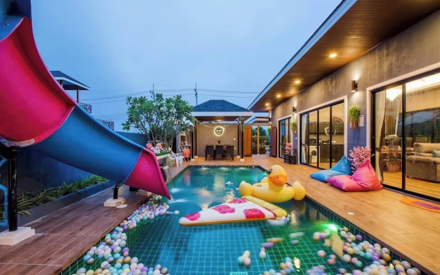 Orange Private Pool Villa, Near Cham Am Beach — фото 4