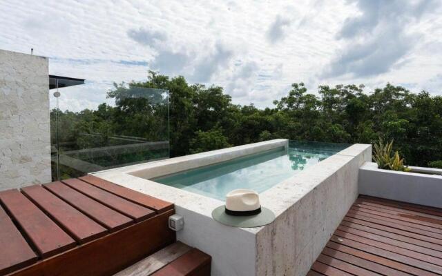 Magnificent Phenthouse Private pool Aldea Zama