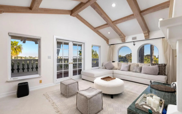Stradella Spanish - Contemporary Mediterranean Estate w/ Resort-style Yard