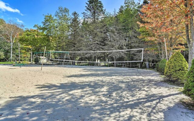 Pocono Lake Paradise w/ Private Beach & Dock!