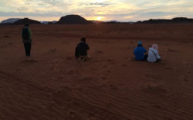 Wadi rum open view camp