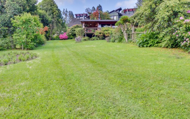 Casa Campestre frente al Lago Calafquén