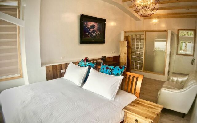 Nine rainbow and new moon B&B
