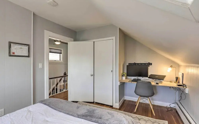 Pet-friendly Revere Getaway, Steps From the T!