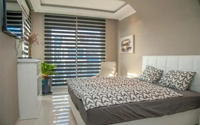 Penthouse, 3 Schlafzimmern, Meerblick, Alanya, Kestel