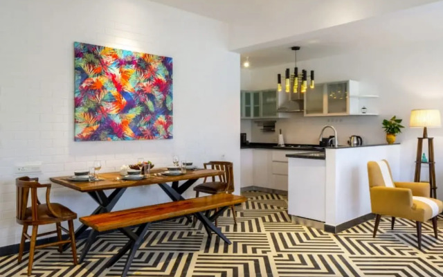 Chic 2BR Hideaway in Assagao Near Anjuna Beach