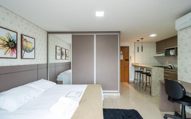 Flat aconchegante no Setor Bueno - TH2107