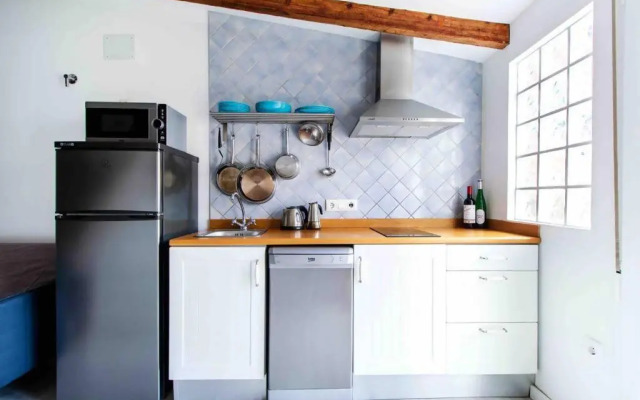 Precioso estudio con terraza privada en la playa