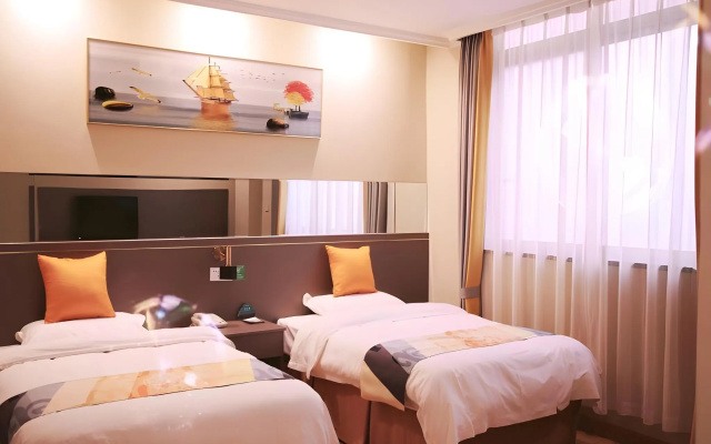 GreenTree Inn Zhenjiang Yangzhong Central Market Gangdong Bei Road – Guest Rooms – Zhenjiang