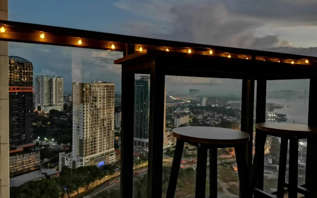 Minimalism Geometric Style 1bedroom R&F Mall