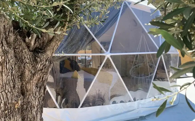 Gorgeous Geodesic Dome Next to Kopria Beach