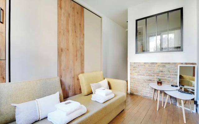 Authentic Studio - 2P - Plaine-monceau