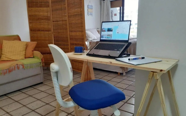 Studio charmoso férias e trabalho