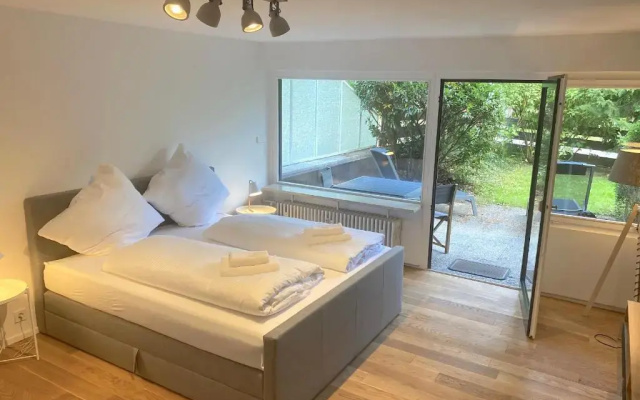 Ferienwohnung am Schliersee - Mit eigenem Garten & Bergblick, perfekt zu zweit