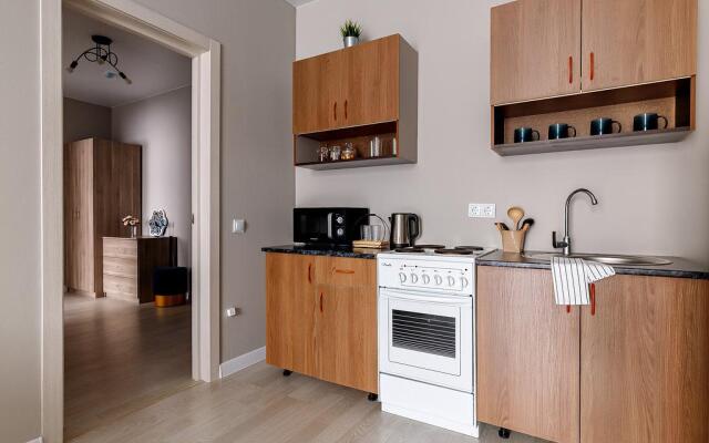 Апартаменты на улице Героя Г.Бочарникова 4 корпус 1