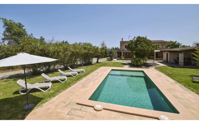 Restored holiday home in Búger with private pool