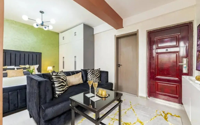 Stunning studio with scenic views -kilimani