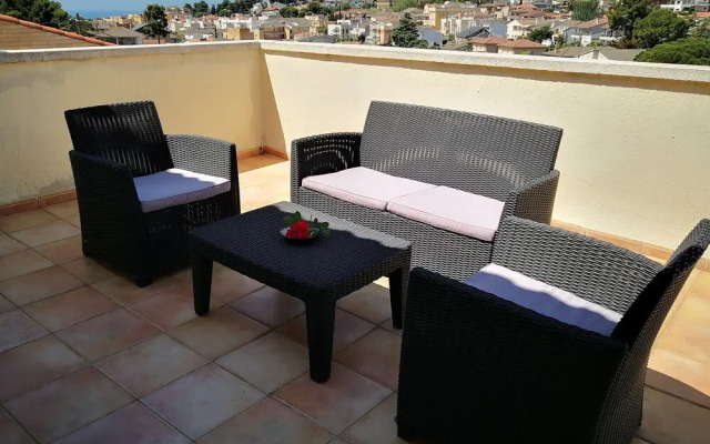Villa con vistas piscina y relax