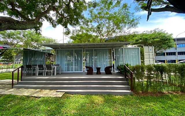 Shipping Container Hotel at One-North