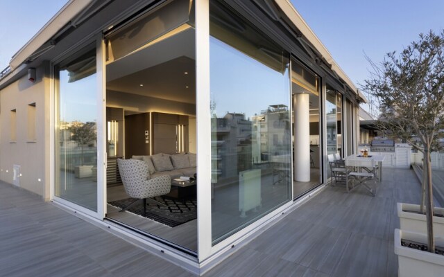 Lux 2 Br Penthouse with Acropolis View