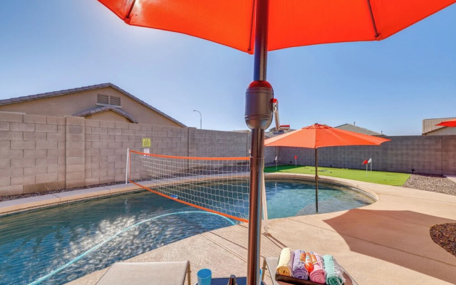 Avondale Home w/ Heated Pool & Putting Green!