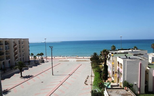 Apartment With One Bedroom In Tanger, With Wonderful Sea View, Shared Pool And Furnished Balcony 50 M From The Beach