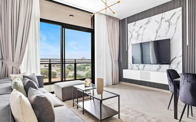 Luxurious 1-bedroom Apart With Dubai Skyline View
