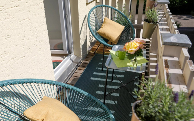 Stilvolle FeWo *Rebland* Balkon-Netflix-Parking