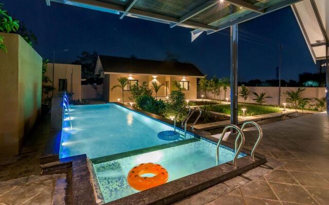 SaffronStays Eden, Nashik - pet-friendly villa with pool, jacuzzi & grape farm