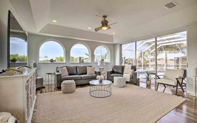 Heated Pool/spa & Dock: Apollo Beach Home on Canal