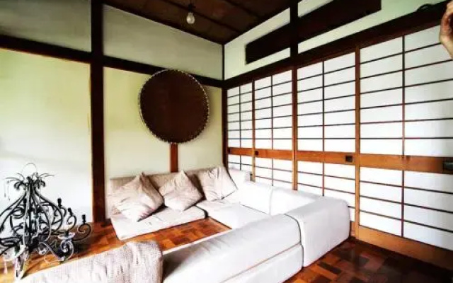 Traditional Japanese House near Sea