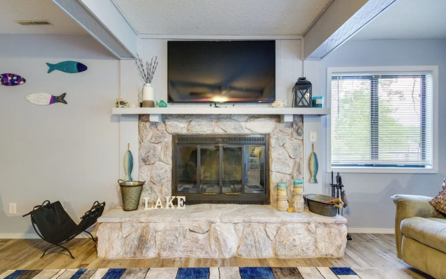 Waterfront Home w/ Views & Dock in Sunrise Beach!