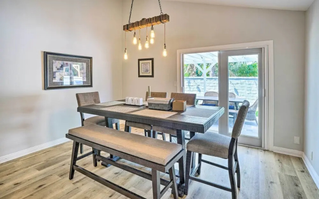 Sunny Orange County Abode w/ Fire Pit & Backyard!