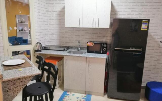 Comfortable studio pool view hurgada palma