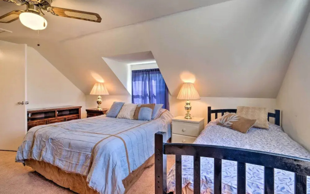 2 Mi to Lighthouse: Waterfront Home w/ Dock!