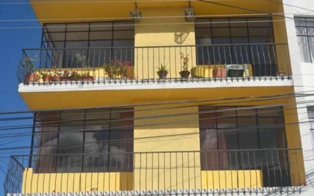 The Quito Guest House with Yellow Balconies