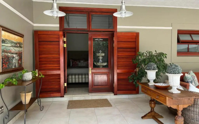 The Courtyard at La Loggia
