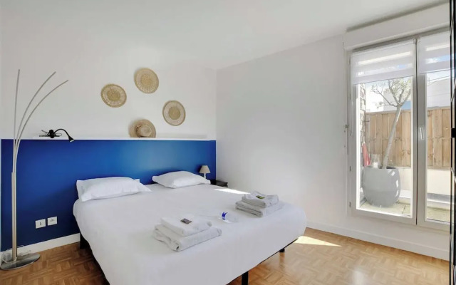 Cosy Apartment & Balcony -1br/4p- Levallois-perret