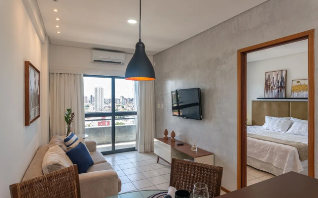 Flat na Ilha do Leite, Recife 1 quarto. Conforto e Excelente localização OTH1703