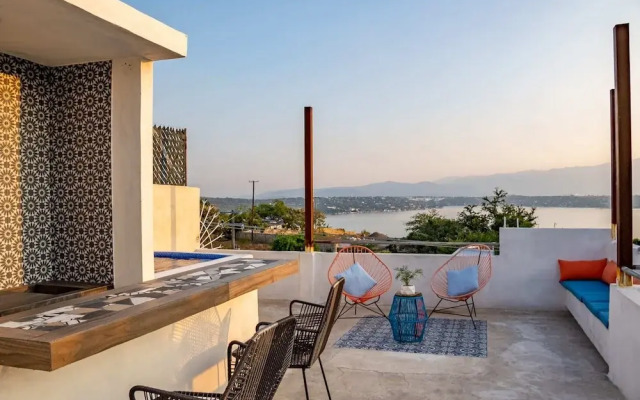 Vida Casa Kuxtal Roof con vista al Lago
