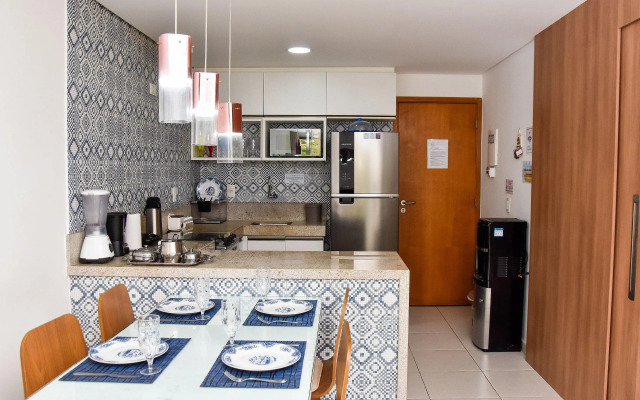 Carneiros Beach Cond à Beira Mar - Flat Térreo 2 Quartos