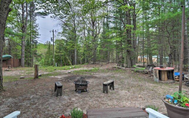 Rustic Cabin on Au Sable River w/ Fire Pit & Dock!