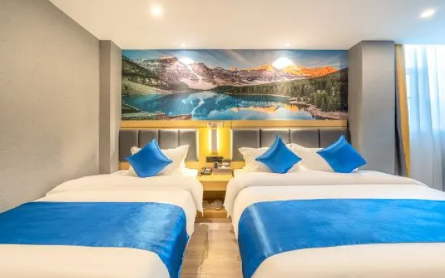Jingzhiyue Hotel (Guigang Wuyue Plaza Guigang Station) – Guest Rooms – Guigang