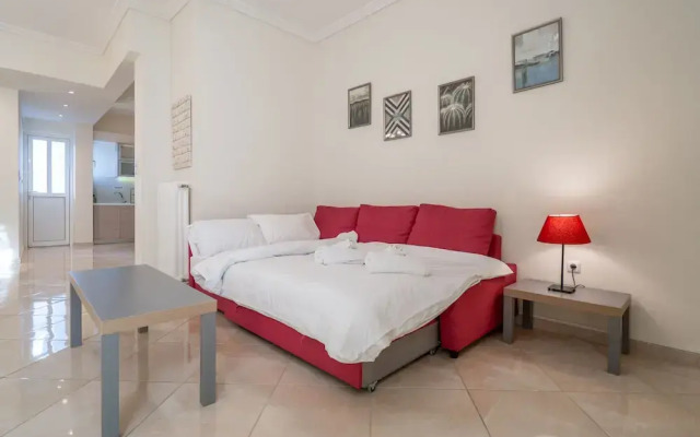 Fotomara sunny and colourful apartment with view