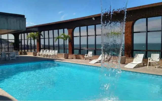 Flat INCRÍVEL 811 - aconchego e vista para o mar