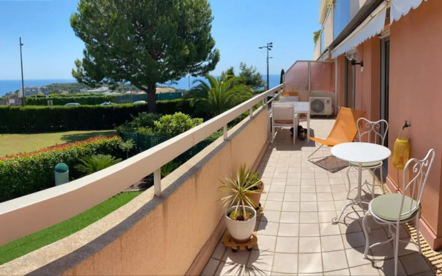 Superbe 2P vue mer, ensoleillé, piscine