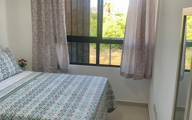 Apartamento confortável vista mar em Intermares