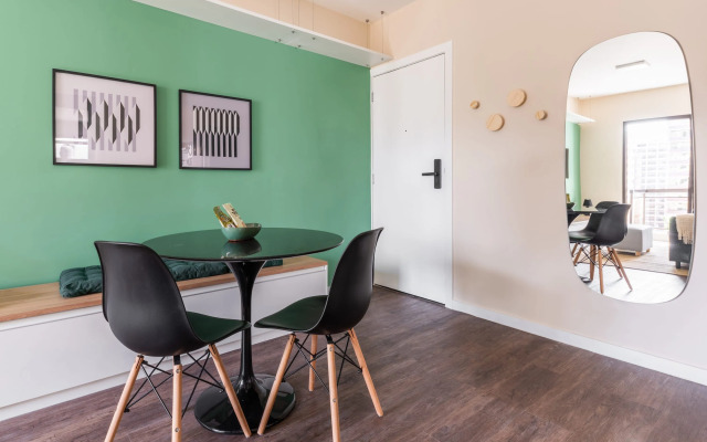 Apartamento moderno com garagem | Itaim Bibi