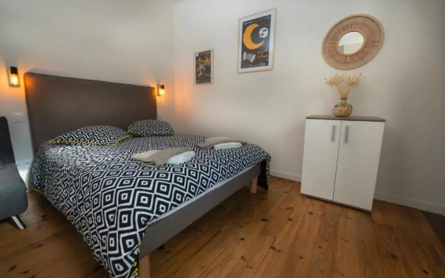 Lumineux appartement, 3min de la gare, équipé fibre, bonsejour19