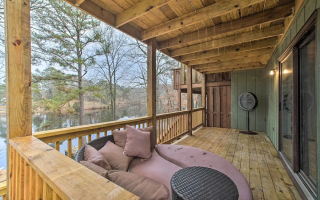 Lakefront & Trailside Escape w/ Private Dock +deck